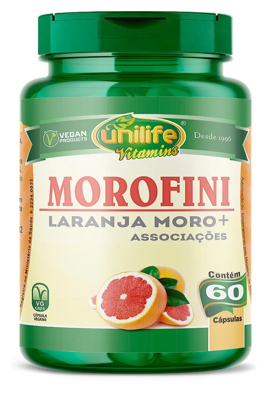Morofini - Morosil - Laranja Moro + Associações - 60 cápsulas