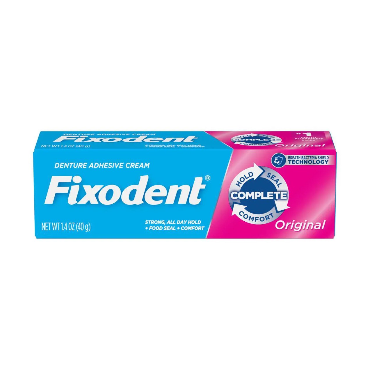 Creme Fixador de Dentadura Fixodent Original com 39g