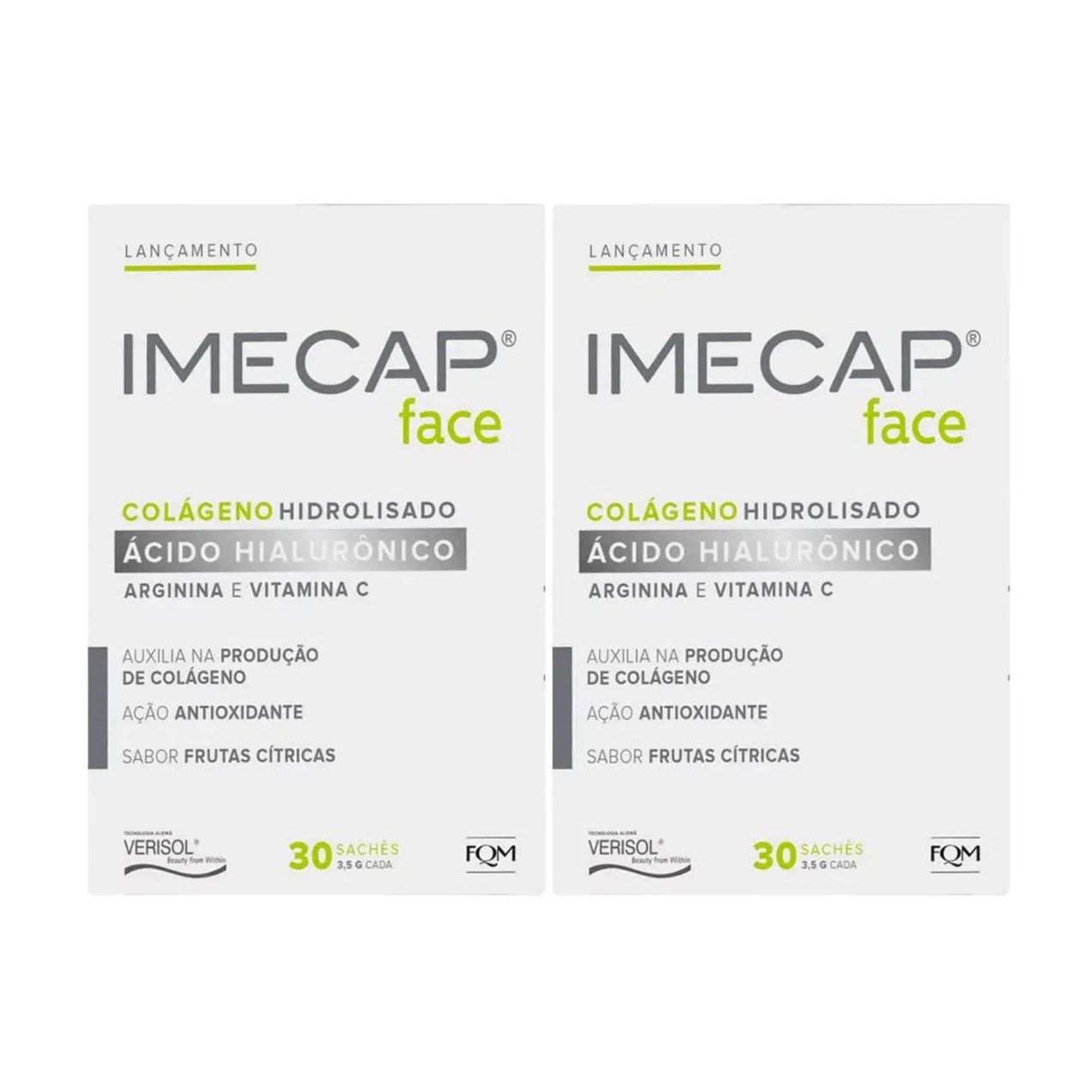 Kit C2 Suplemento Colágeno Imecap Face em Sachês - Fqm