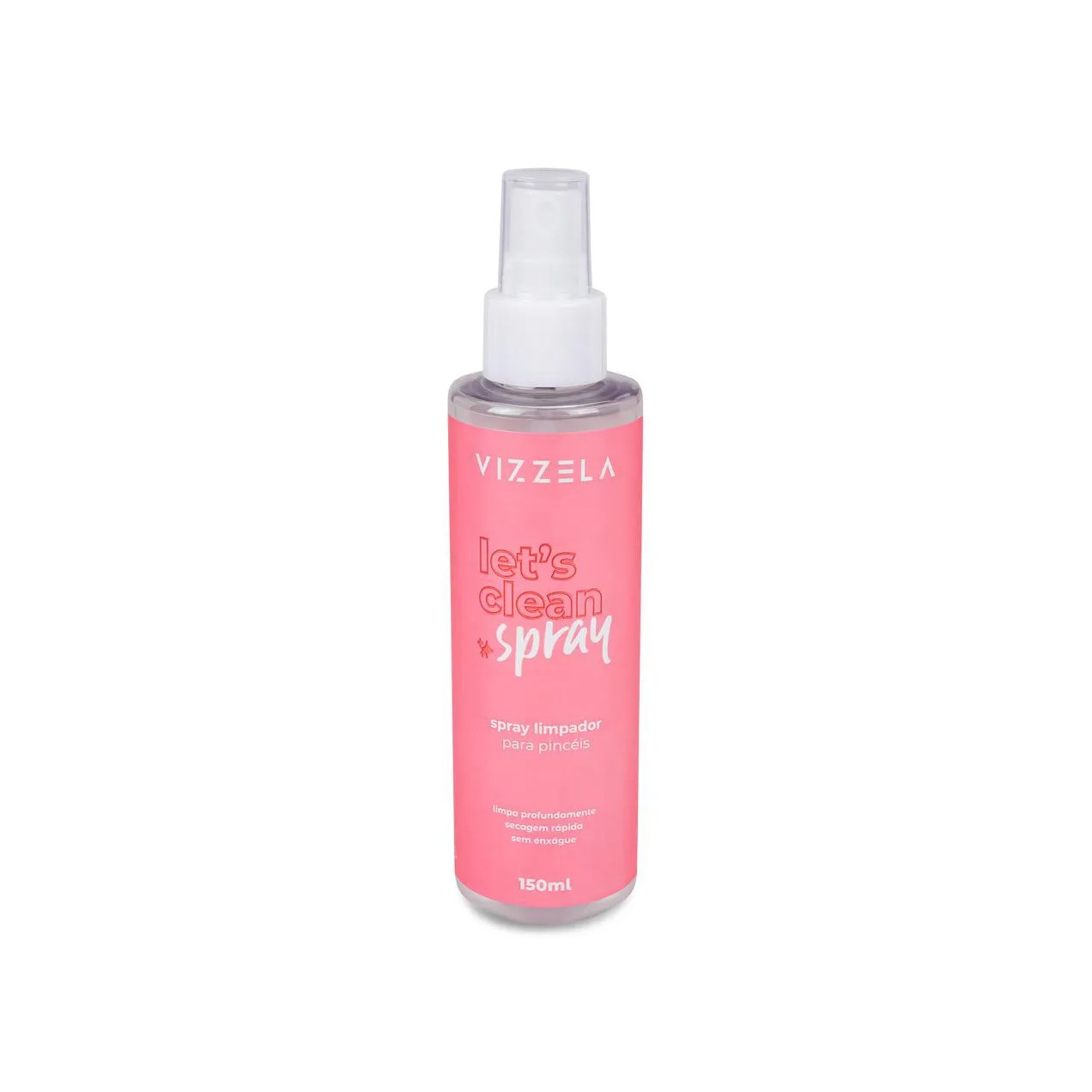 Spray Limpador de Pincéis 150ml - Let´s Clean Spray - Vizzela