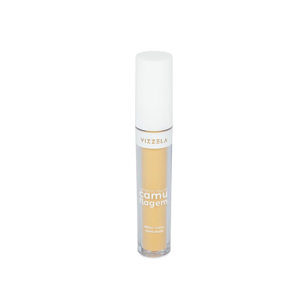 Corretivo Líquido Matte - Camuflagem Amarelo - Vizzela