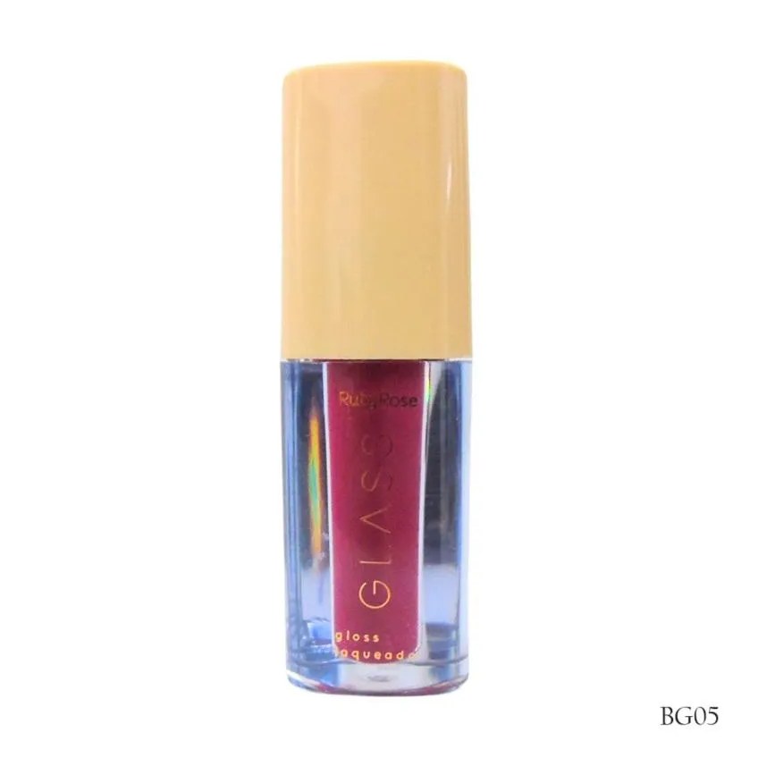 Gloss Labial Laqueado Glass - Bg05 - Ruby Rose
