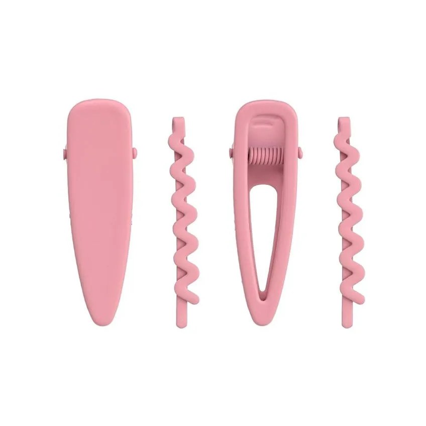 Kit de Presilhas para Penteado Rosa 4un - Proart