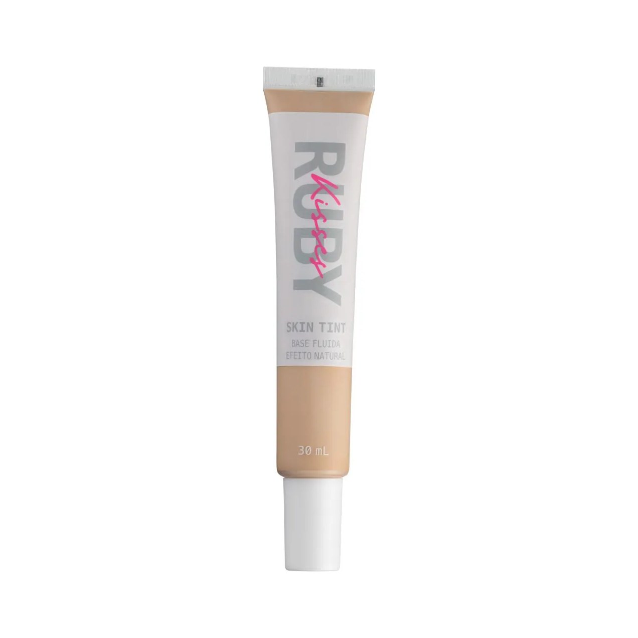 Skin Tint Base Fluida Efeito Natural Cor 122 - Ruby Kisses