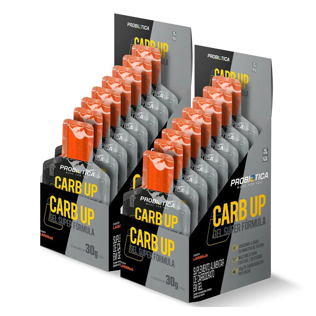 2x Carb Up Super Fórmula - Laranja