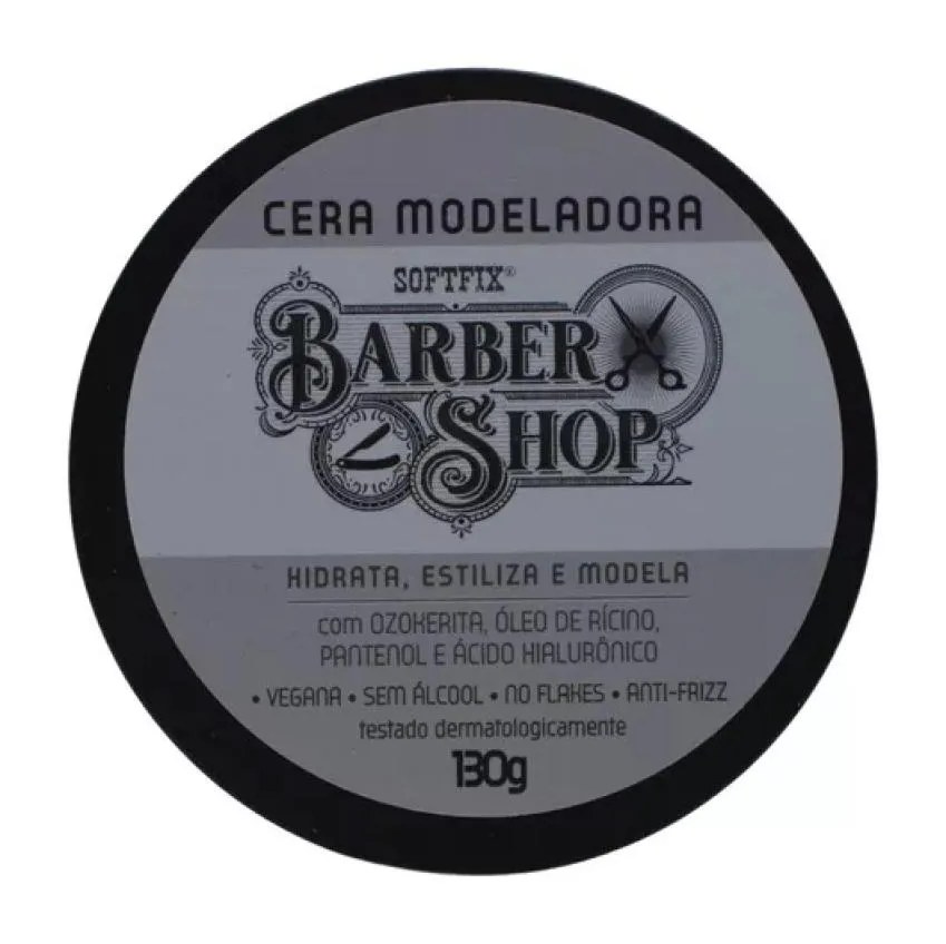Cera Modeladora Barber Shop Softfix Soft Fix 130G