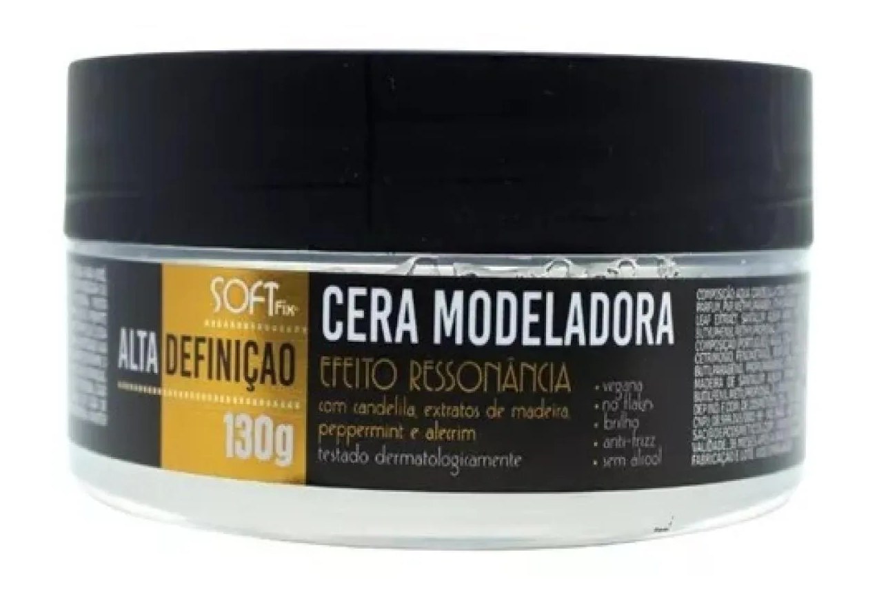 Cera Modeladora Ressonancia Softfix Soft Fix130G