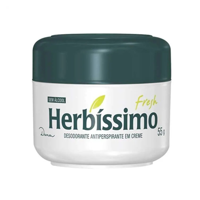 Desodorante Creme Herbissimo Fresh 55grs