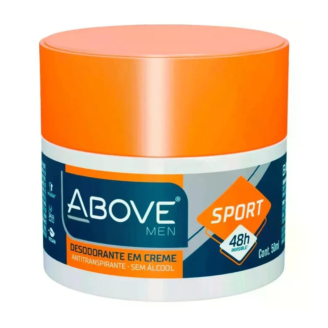 Desodorante Above Creme Men Sport 50g