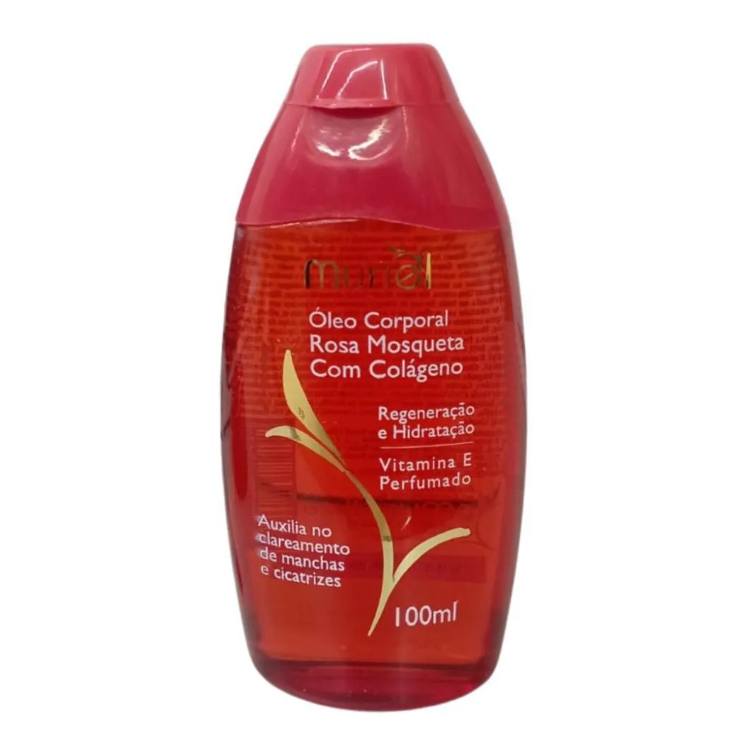 Oleo de Amendoas Muriel 100ml Rosa + Colageno