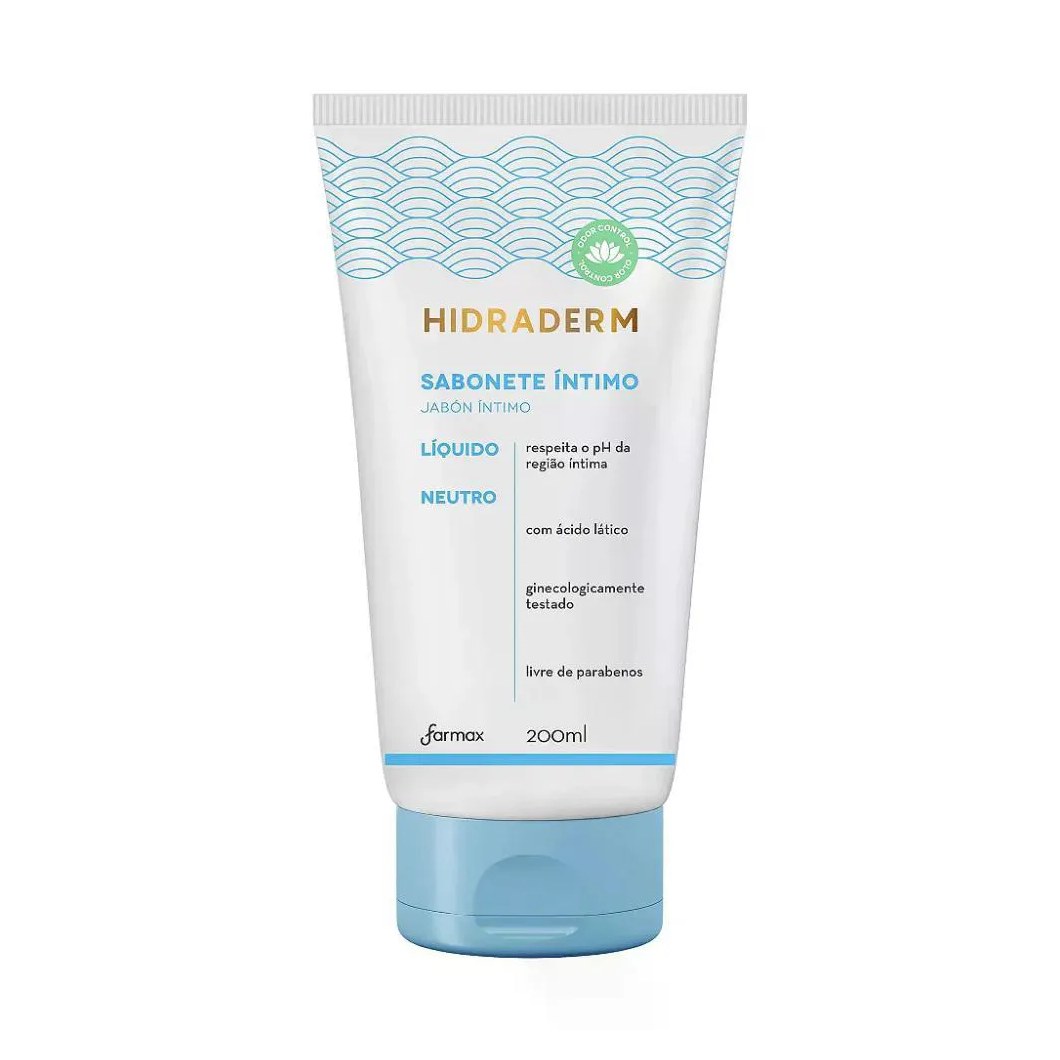 Sabonete Intimo Hidraderm Farmax 200ml Neutro