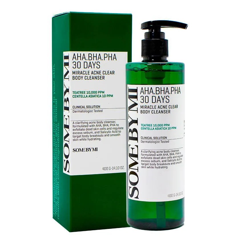 Sabonete Líquido Corporal Some By Mi Miracle Acne Clear Body Cleanser 400g