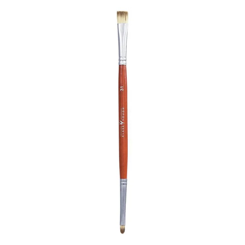 Pincel Duplo para Delinear Brown Line 31 - Klass Vough