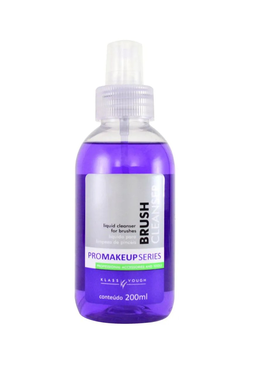 Brush Cleanser - Limpador E Higienizador de Pincéis Líquido 200 Ml - Klass Vough