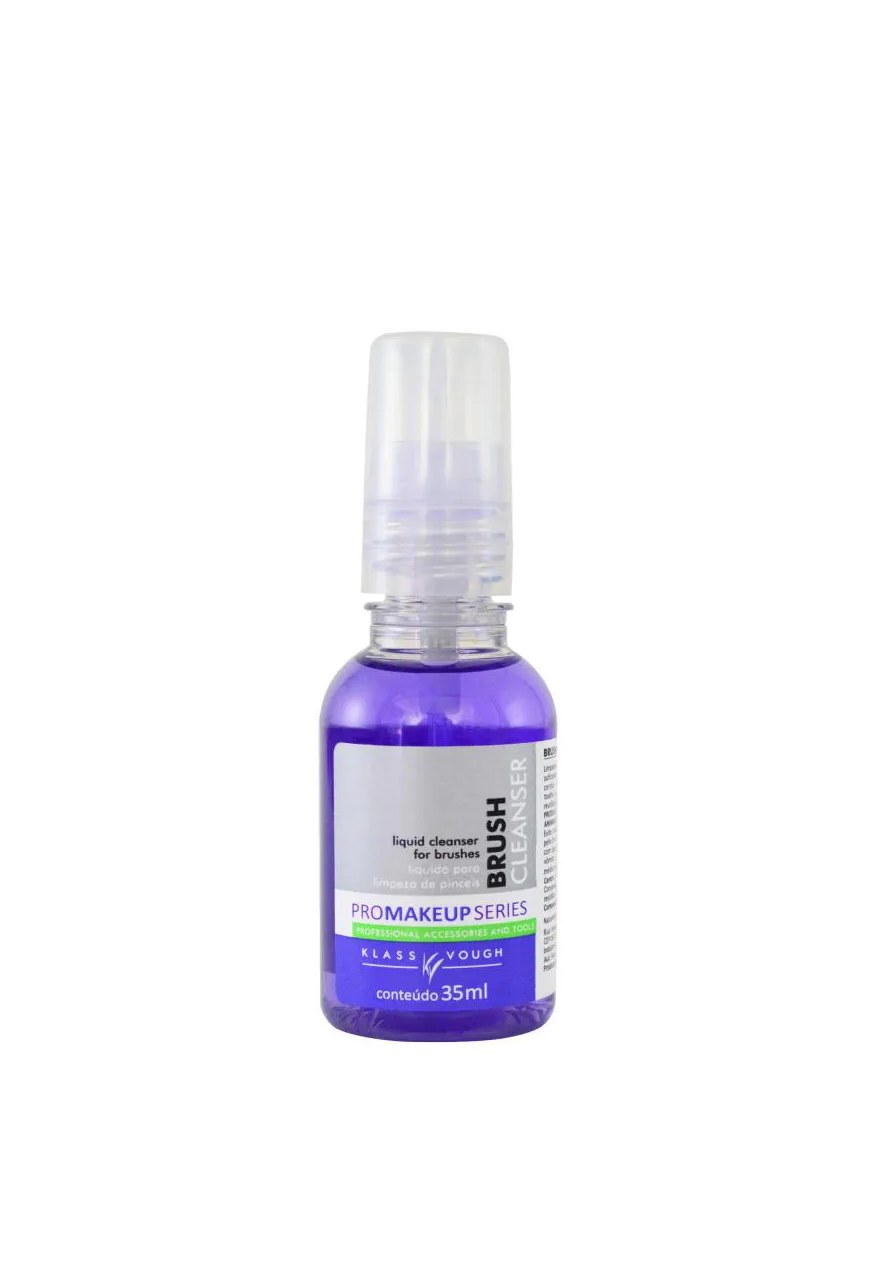 Brush Cleanser - Limpador E Higienizador de Pincéis Líquido 35 Ml - Klass Vough