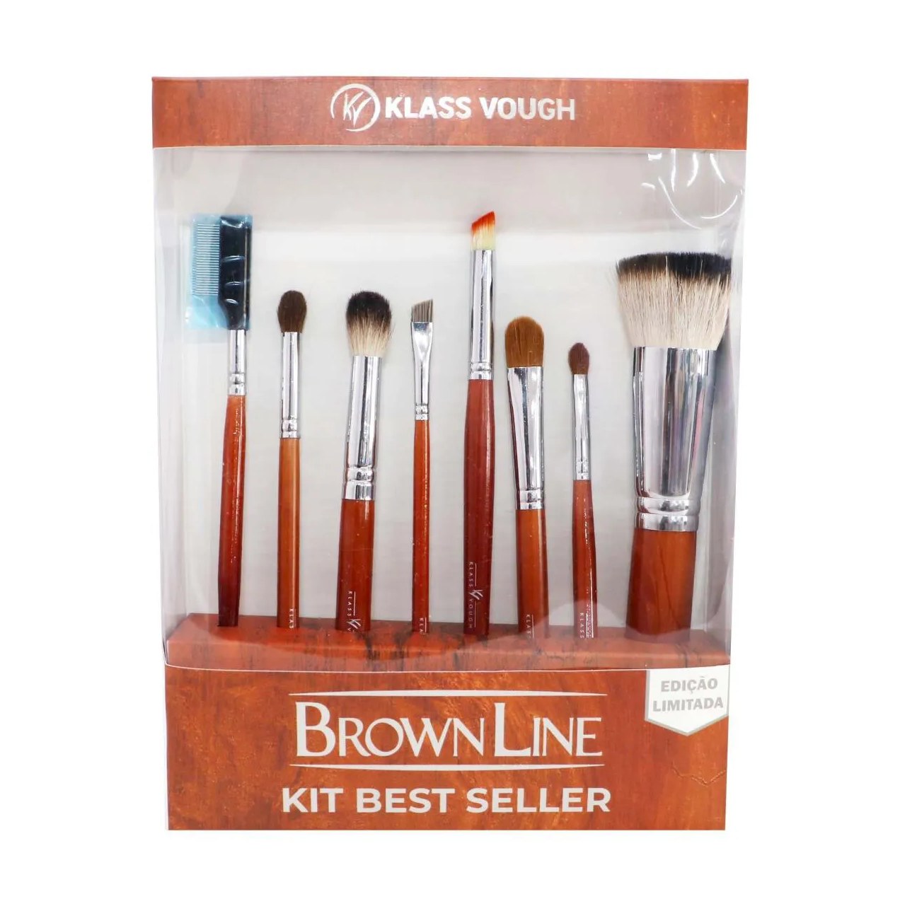 Kit de Pincéis Brown Line - Best Seller - Klass Vough