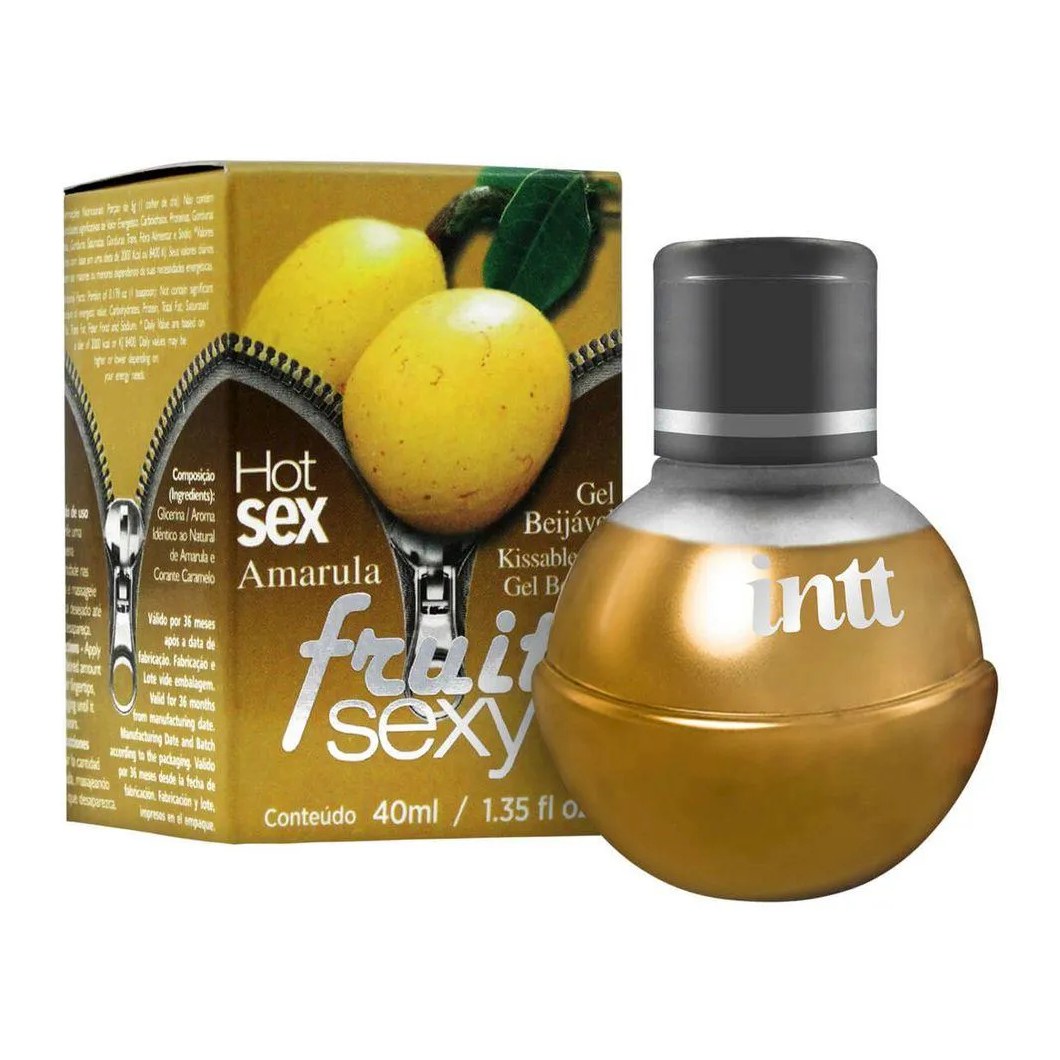 Gel Beijável Fruit Amarula - Intt Cosméticos
