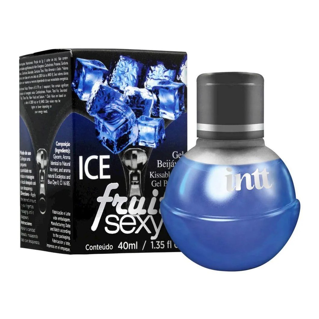 Gel Beijável Fruit Ice - Intt Cosméticos