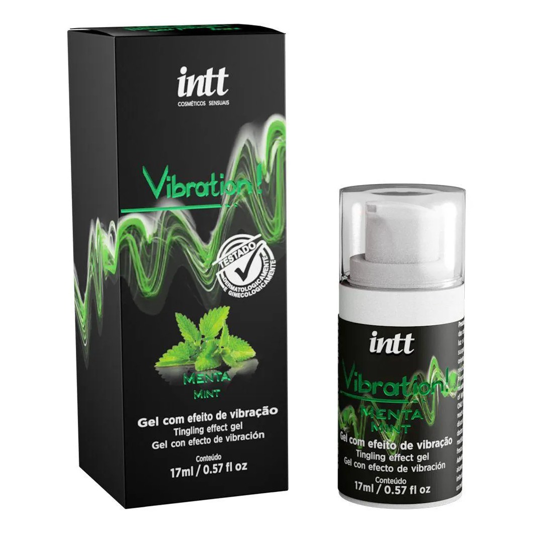 Gel Vibration Menta - Intt Cosméticos