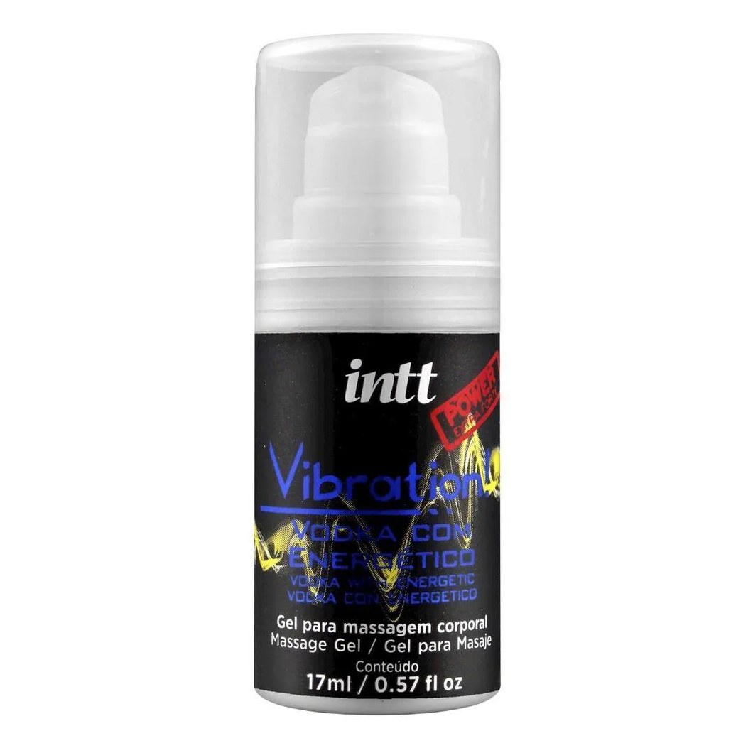 Gel Vibration Power Vodka com Energético - Intt Cosméticos