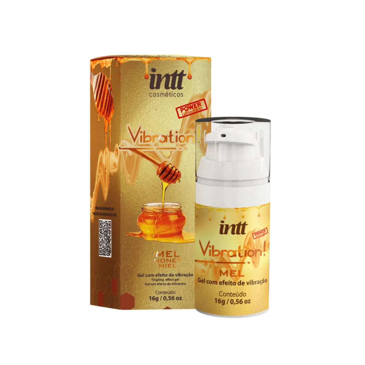 Gel Vibration Power Mel - Intt Cosméticos