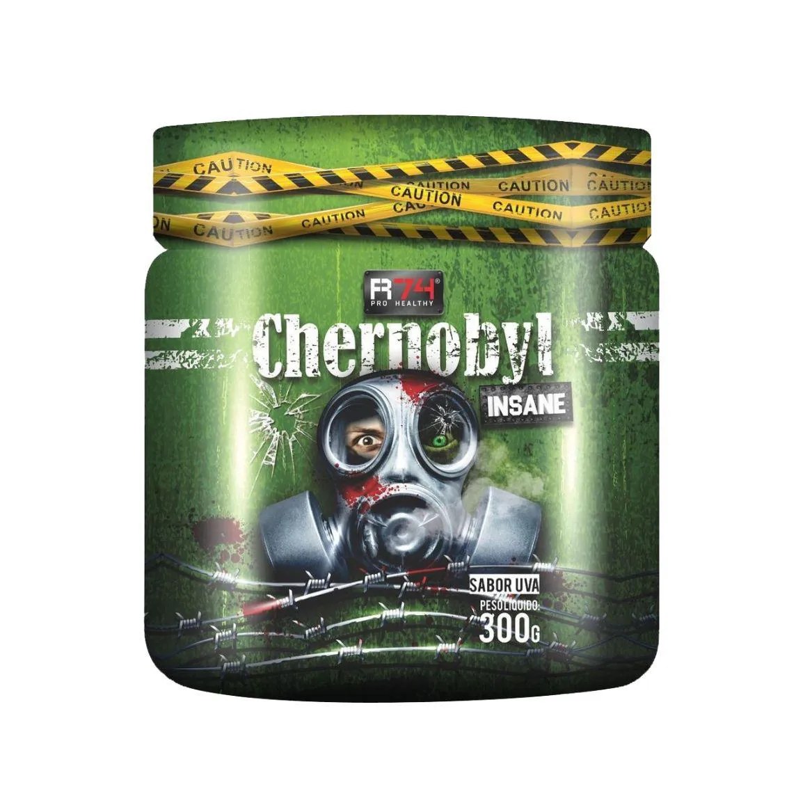 Chernobyl Insane Pré-treino 300g R74 Uva