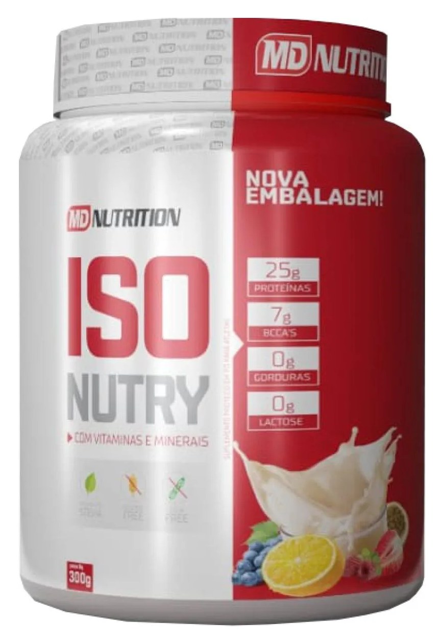 Iso Nutry Whey Isolado - sem Sabor 900g