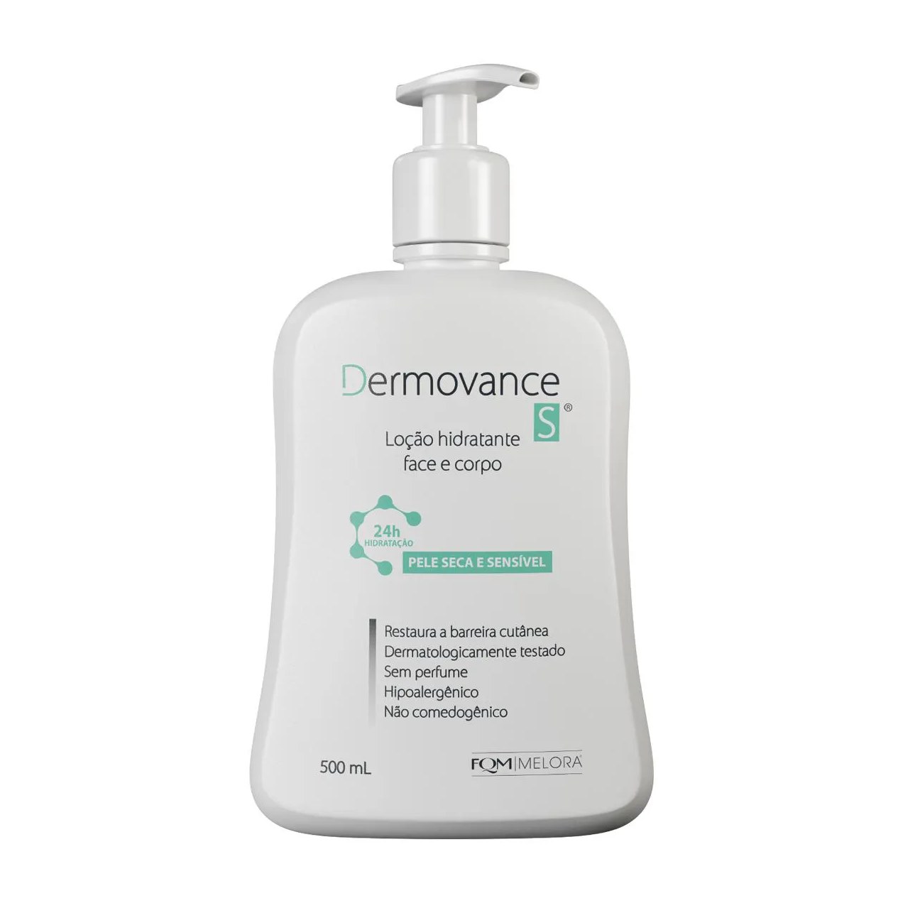 Loção Hidratante DermovanceS Rosto e Corpo Pele Seca e Sensível 500ml