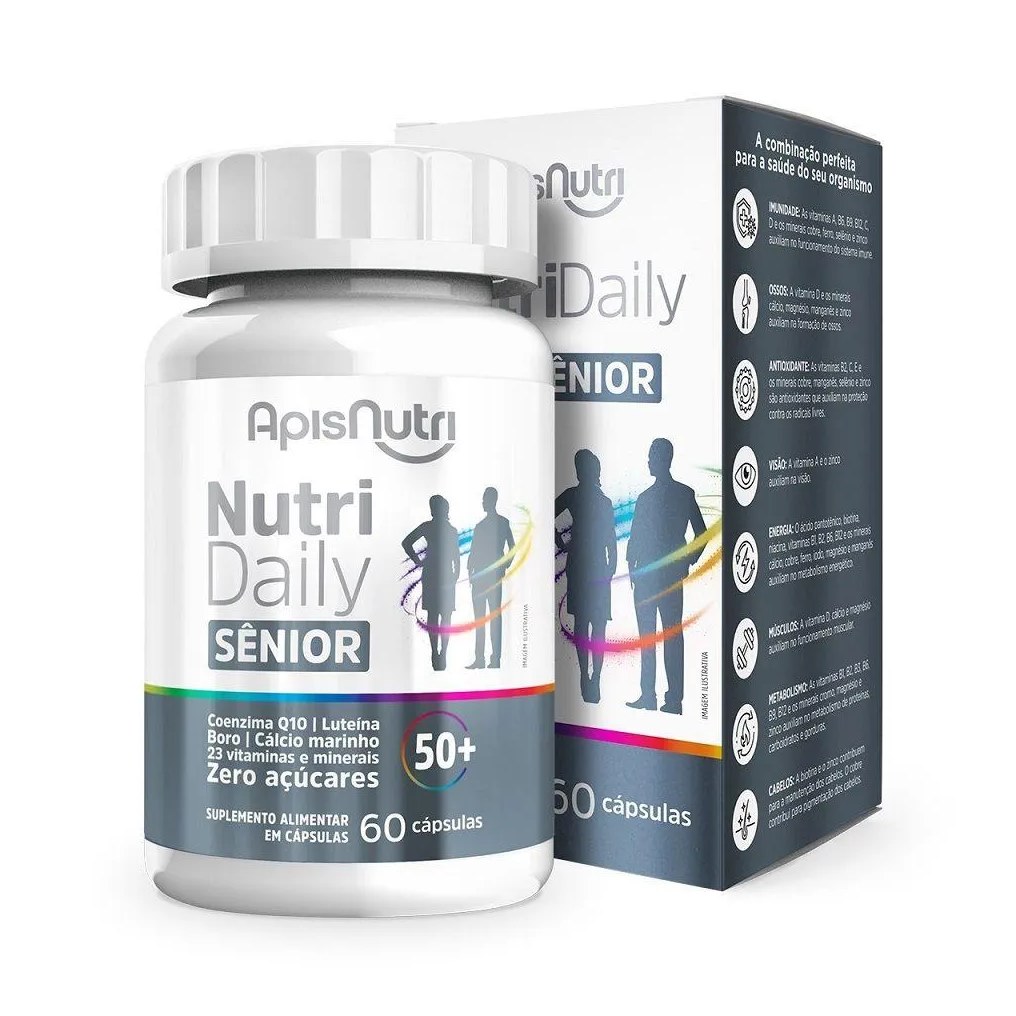 Nutri Daily Sênior (60 cápsulas) - Padrão: Único