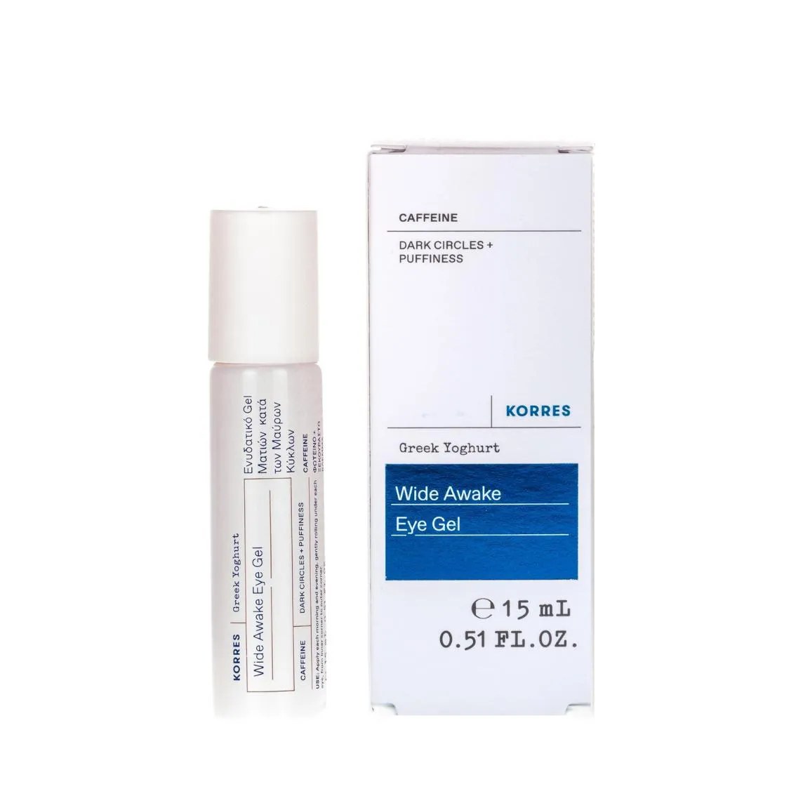 Korres Greek Yoghurt Wide Awake - Gel Anti-fadiga para Olho 15ml