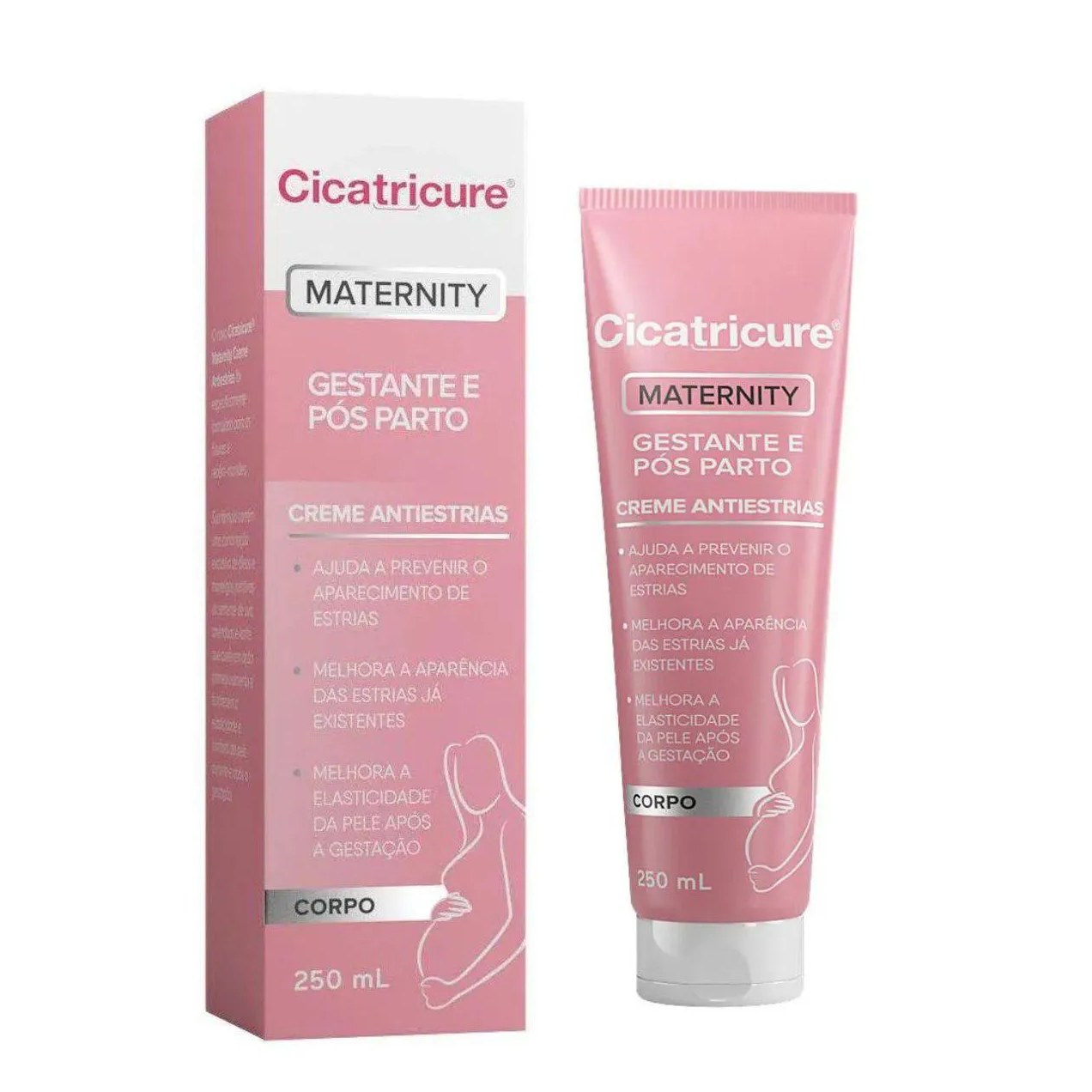 Cicatricure Creme Maternity Antiestrias 250g Grávidas e Pos Parto