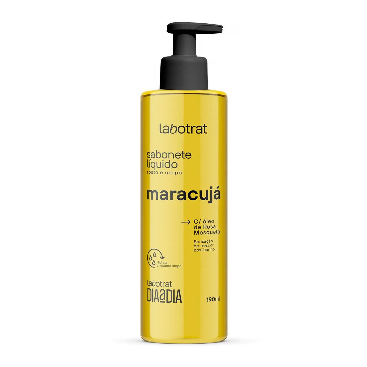 Sabonete Líquido Rosto e Corpo Labotrat Dia a Dia Maracujá 190ml