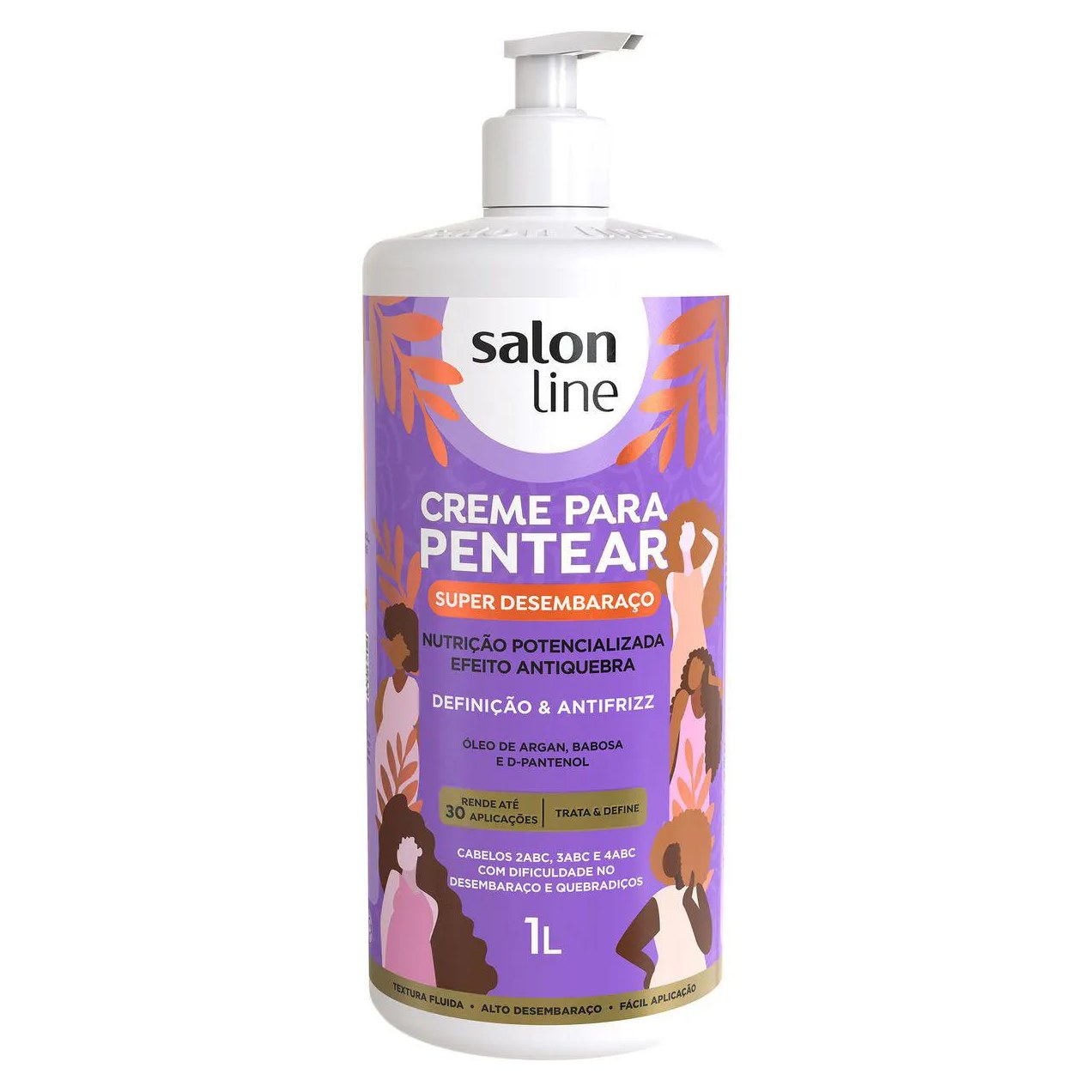 Creme para Pentear Salon Line Super Desembaraço 1L