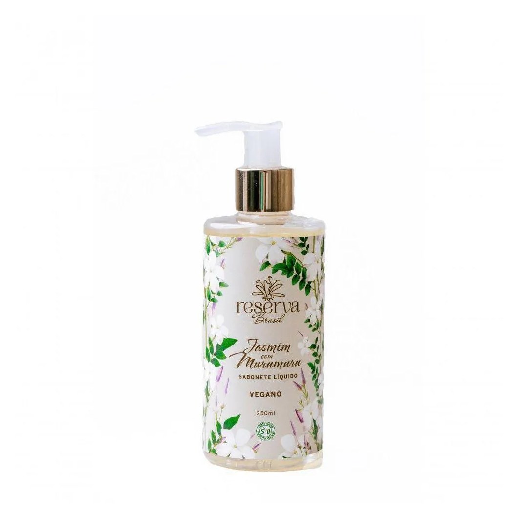 Sabonete Líquido Vegano Jasmim com Murumuru 250ml