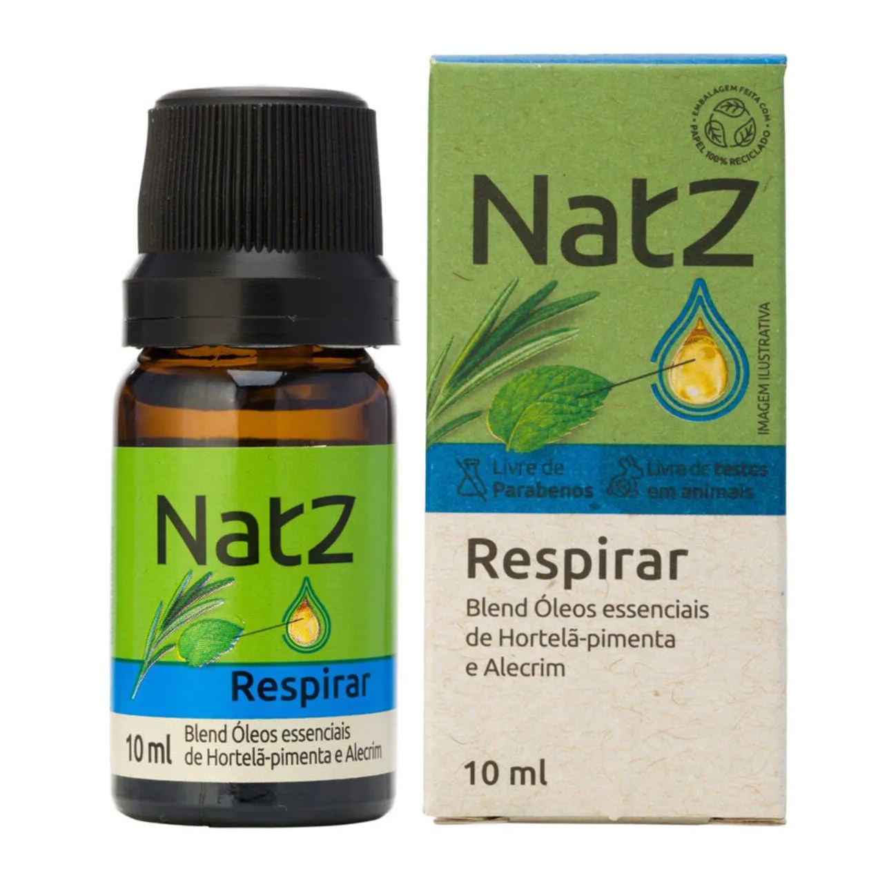 Óleo Essencial Blend Natz Respirar 10ml
