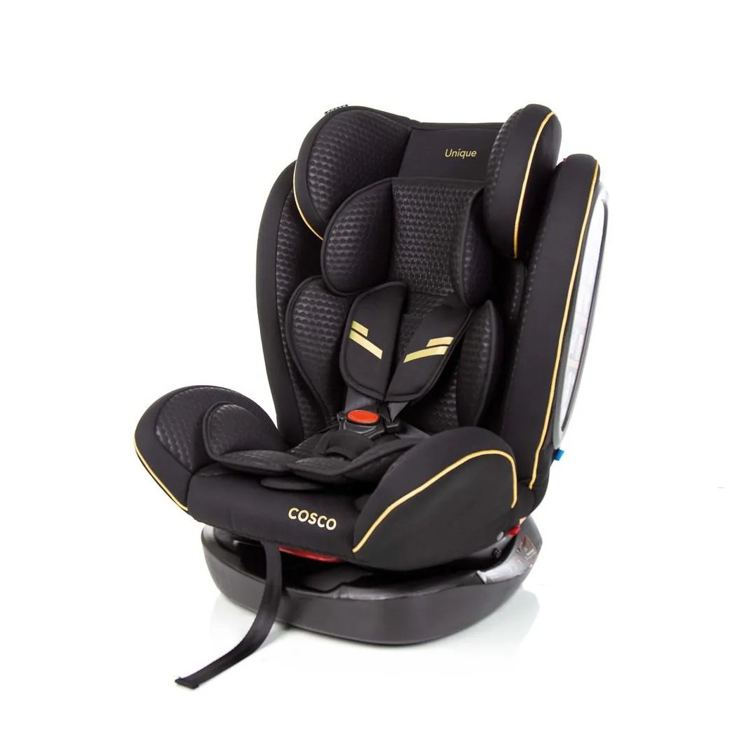 Cadeirinha Unique 0 a 36kg Cosco - Preto Ouro