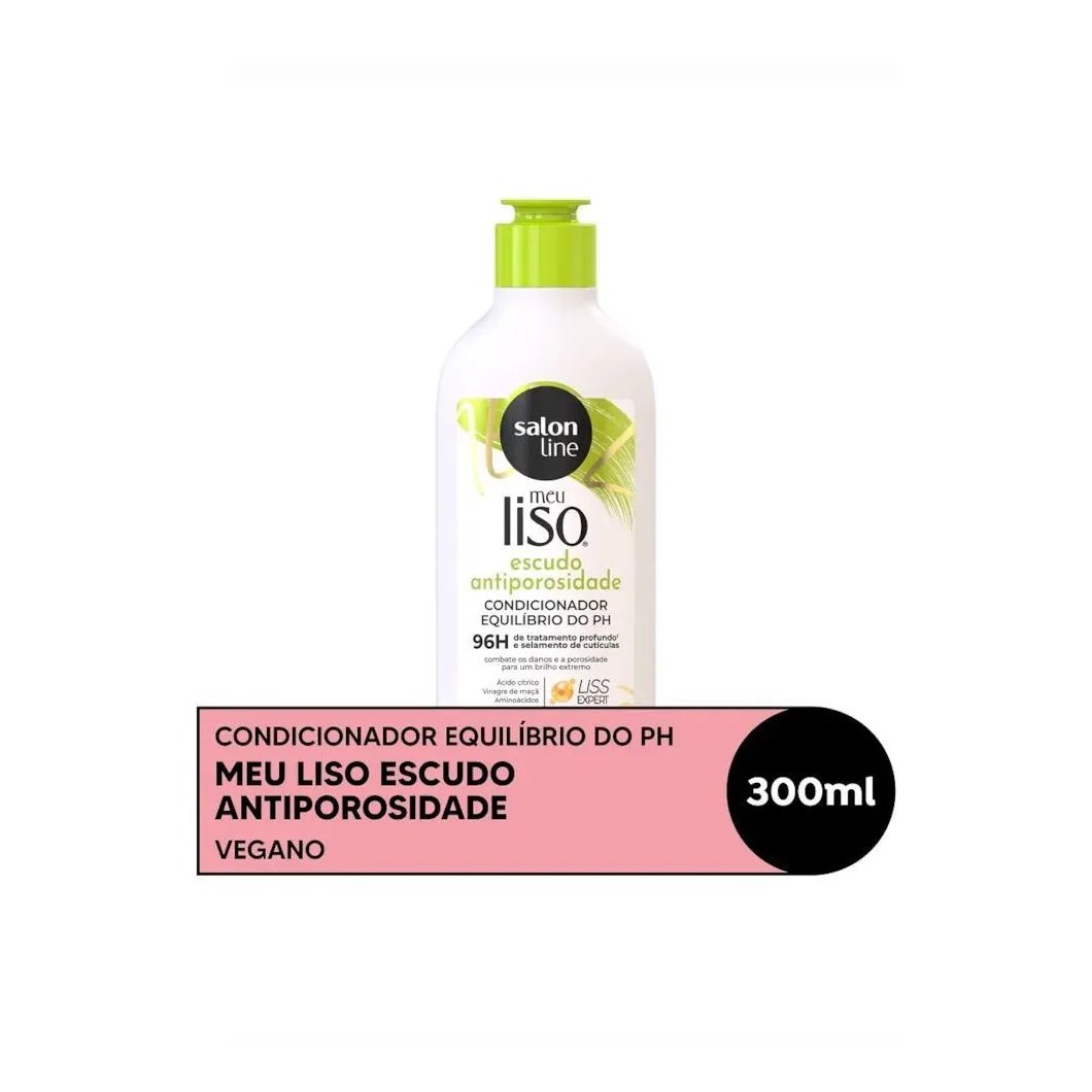 Condicionador S. Line Maca Verde Escudo Antiporosidade 300ml