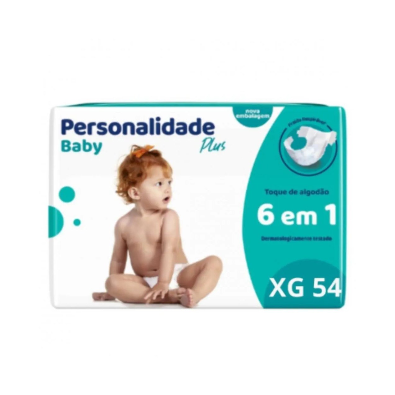 Fralda Baby Plus Xg Conforto e Proteção C54 - Personalidade