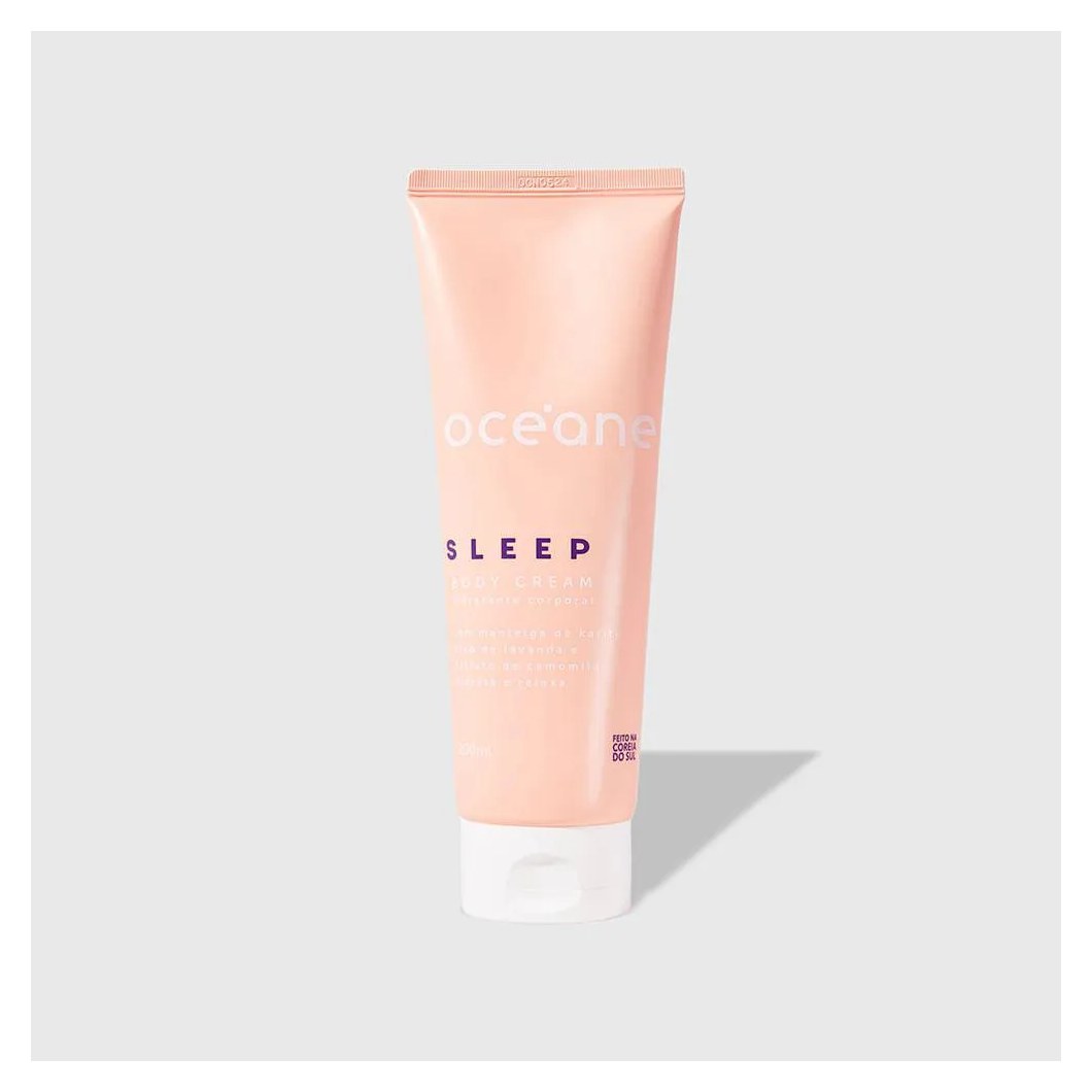 Hidratante Corporal com Camomila e Lavanda - Sleep Body Cream 200ml