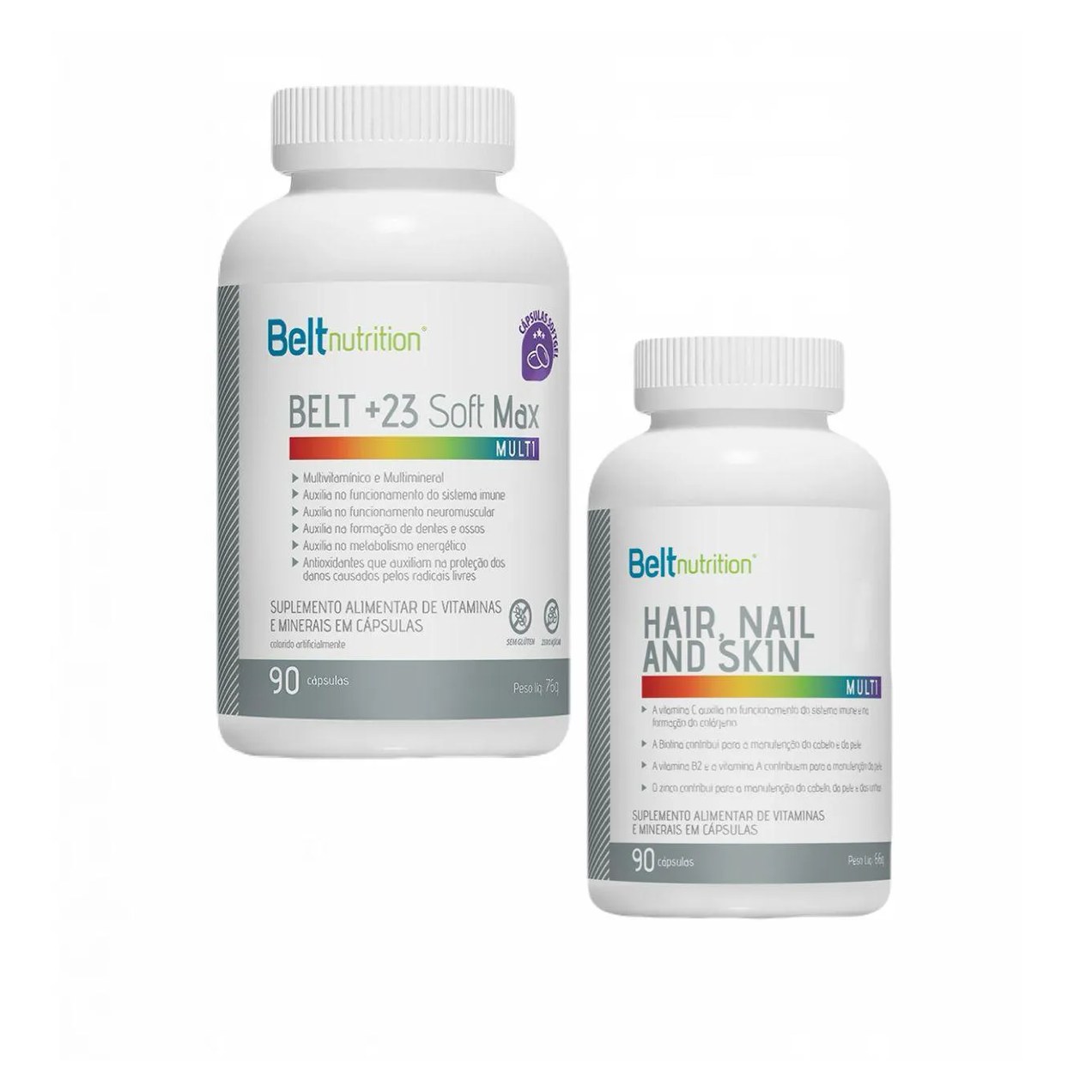 Belt +23 Soft Max + Belt Hair 90 Cápsulas.- Belt Nutrition