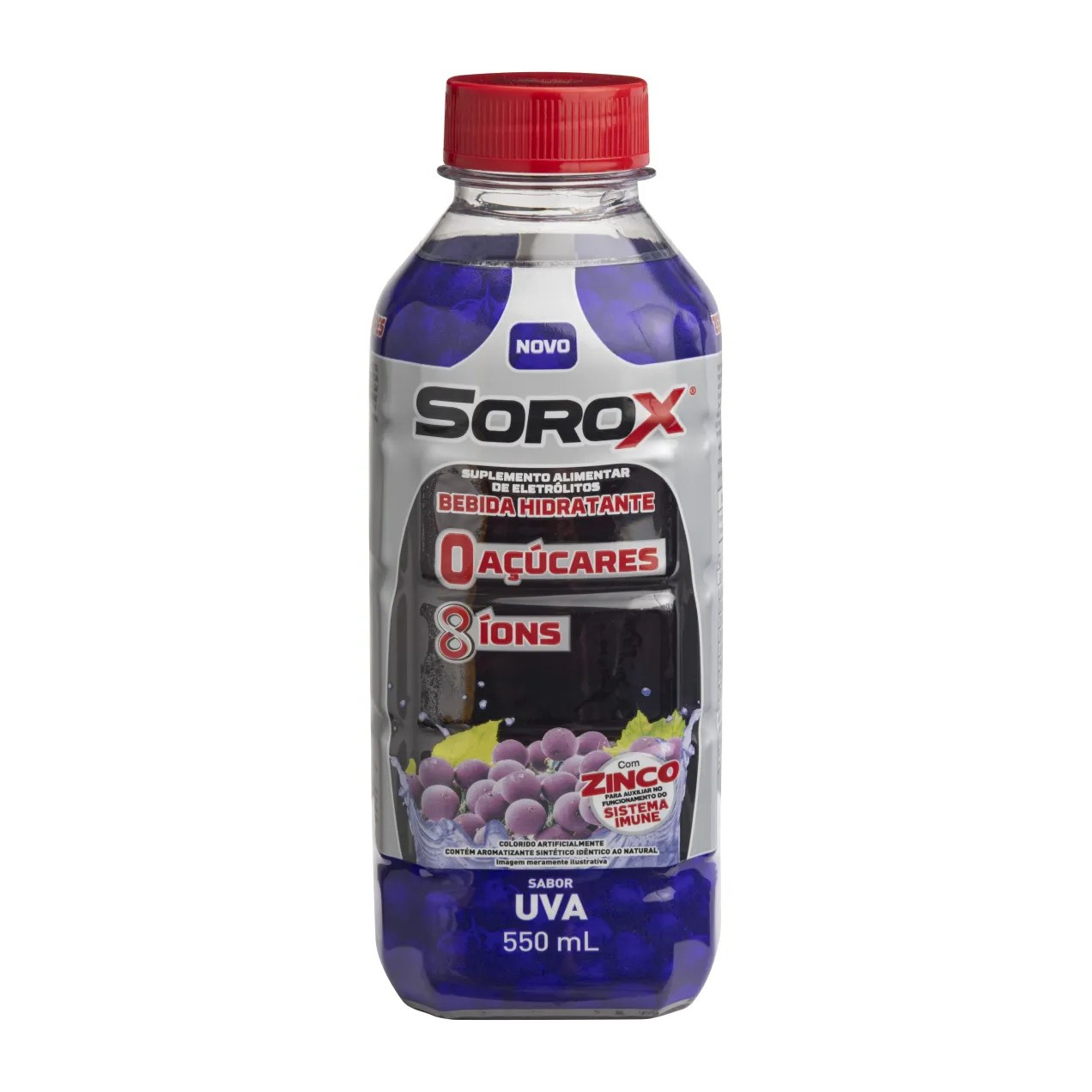 Isotônico Sorox Uva 550ml