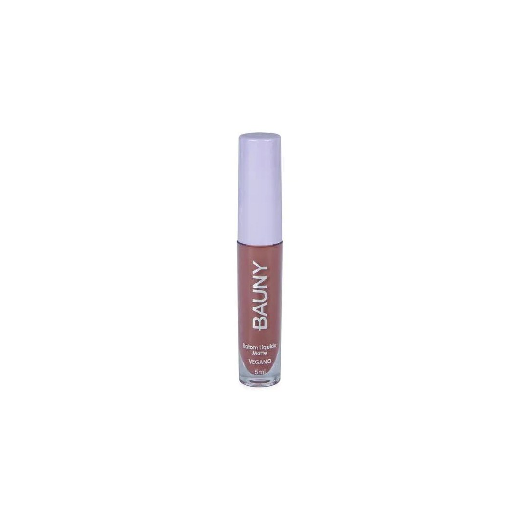 Batom Líquido Efeito Matte Bauny Cosméticos Cor 020 5ml