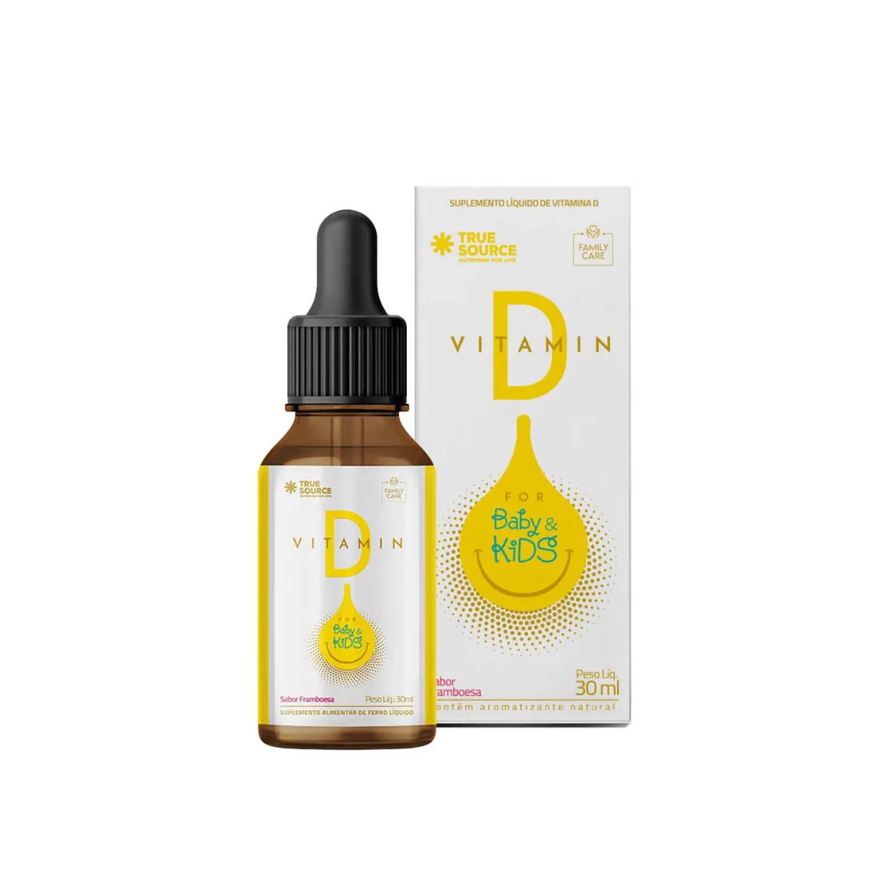 Vitamin D Baby & Kids 30ml Multivitamínico Líquido Truesource