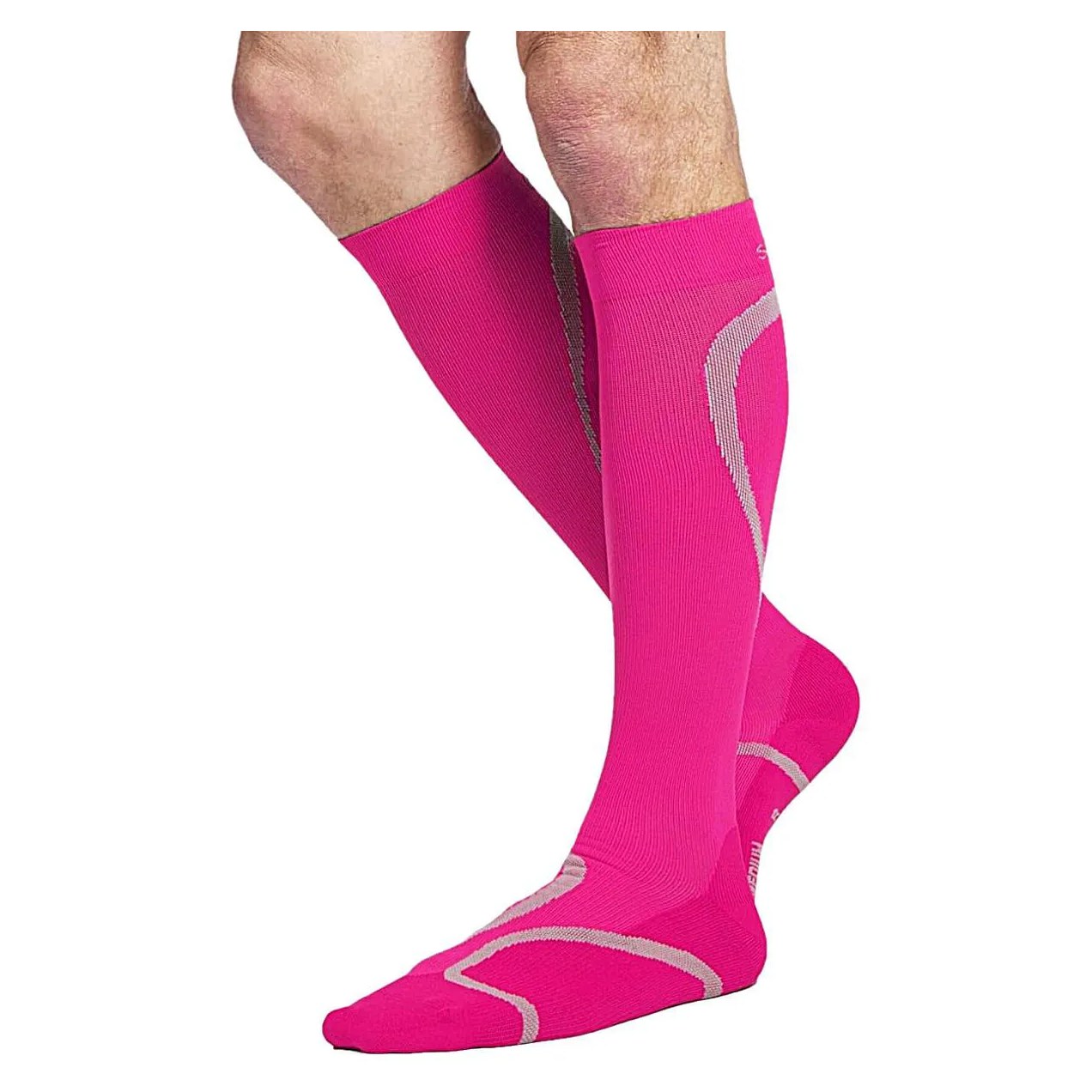 Meia 3/4 Esportiva Perfomance Sigvaris - 20-30mmhg - Pink - Tamanho G2