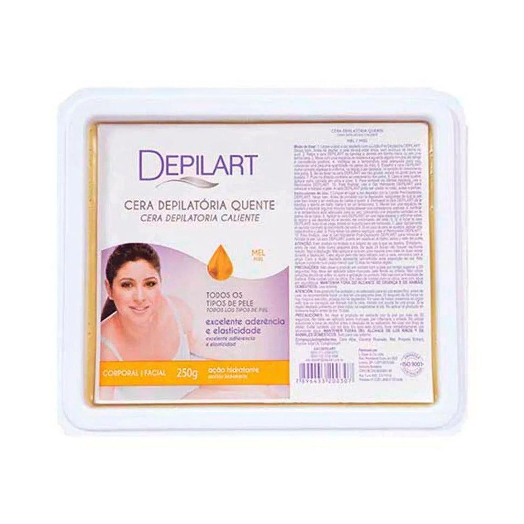 Cera Depilatória Depilart Mel 250g