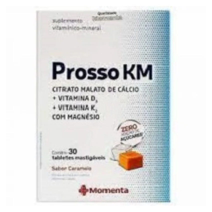 Prosso Km 30 Tabletes (novo) Sabor Caramelo