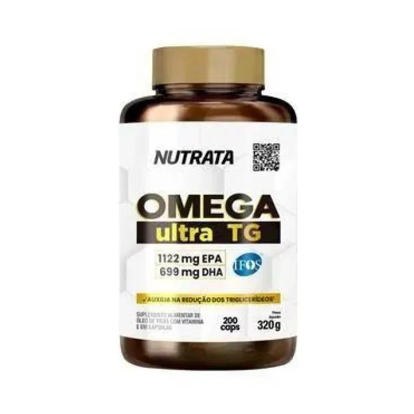 Omega Ultra Tg 1214mg Nutrata 200 cápsulas