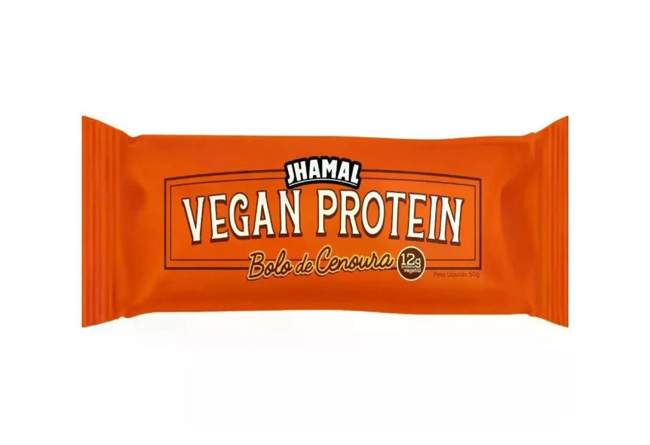 Barra Proteica Jhamal Bolo de Cenoura 50g
