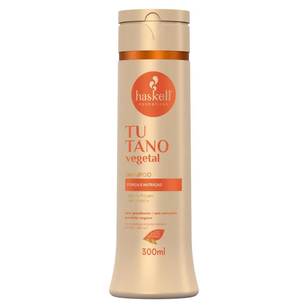 Shampoo Haskell Tutano Força e Nutrição 300 Ml