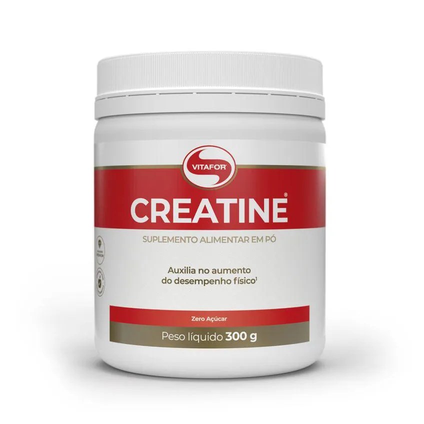 Creatina Vitafor 100% Pura Creatine 300g Monohidratada